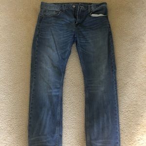 Men’s American Eagle Slim Straight Jeans (33/30)